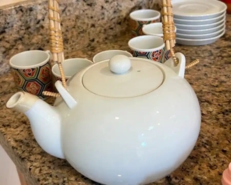 Japanese Tea Set	13 piece	
