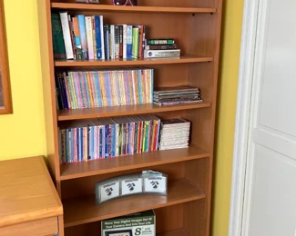 Camelot Furniture Cherry Wood Bookcase	72 x 35.5 x 14.in	HxWxD
