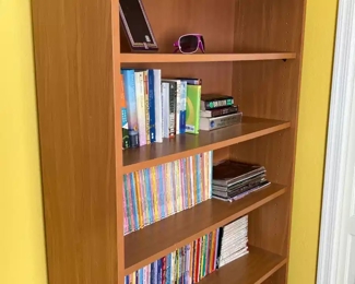 Camelot Furniture Cherry Wood Bookcase	72 x 35.5 x 14.in	HxWxD
