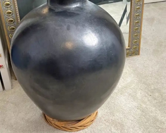 Huge Ceramic Vase Decor	24 x 7.5in diameter at rim.	
