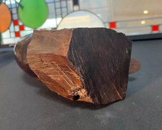 Ironwood Hand Carved Falcon Bird 13in Wood Carving	13 x 5 x 7in	HxWxD
