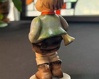 Goebel Hummel Boy with Horn Figurine 	5in H	
