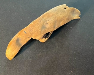 Owls on a log Folk Art 	2.5x10.3.5in	
