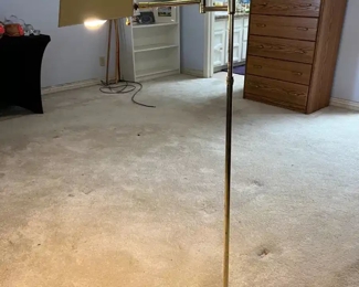 Vintage Brass Floor Lamp	44 x 18 x 5in	HxWxD
