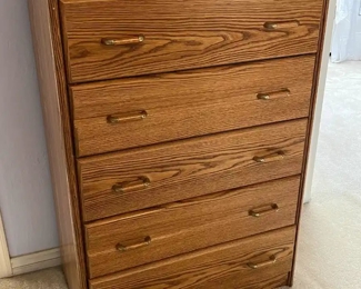 5-Drawer Dresser	45.5 x 30 x 16.5.in	HxWxD
