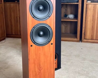 Polk Audio R50 Tower Speakers Pair R-50	37 x 8 x 11.5.	HxWxD
