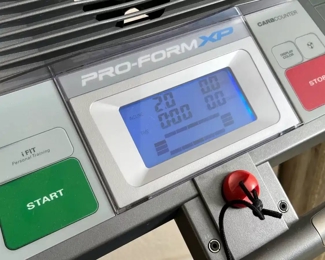 Proform XP R60 Treadmill  	52 x 34 x 74in	HxWxD
