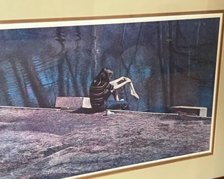 Philip White Framed Art Print	Frame: 21 x 28in	
