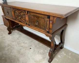 Antique &nbsp;Jacobean Server	35.5 x 73 x 22.	HxWxD
