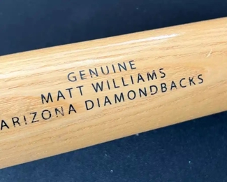 Official Matt Williams AZ Diamondbacks Bat		
