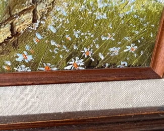 Original Art Country Home	Frame: 16 by 18in	
