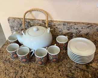 Japanese Tea Set	13 piece	
