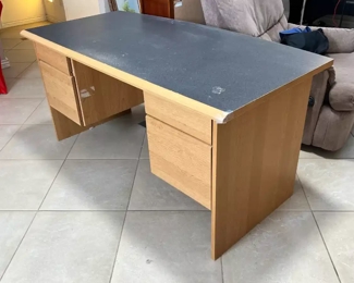 LIght Wood Desk		
