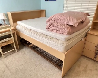 Camelot Furniture Full Size Trundle Bed	45 x 58.5, x 89in	HxWxD

