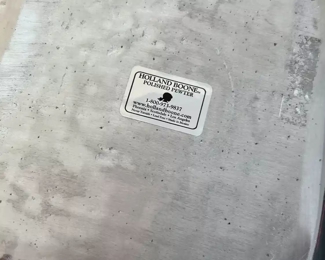 Holland Boone Polished Pewter Dish	13.75 x 13.5.in	HxWxD
