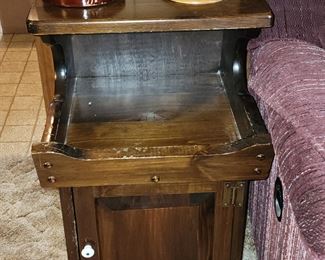 Vintage Dry Sink Side Table