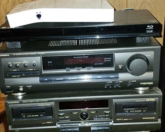DVD Player - Sony Stereo - Technics Receiver- Fisher Speakers