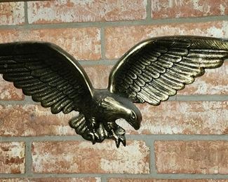 Midcentury Wall Eagle Plaque