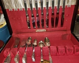 Silverplate Flatware Set