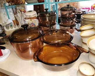 Visions Cookware in Amber