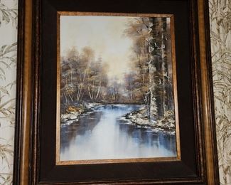 Vintage Scenic Painting