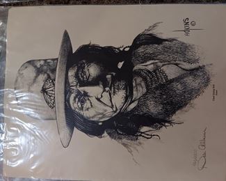 Dale Adkins print : Chief Sitting Bull, Sioux 460/2500