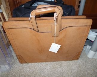 Vintage Renwick leather briefcase