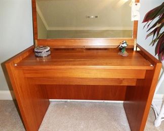 MCM Teak Dressing Table (See next picture)