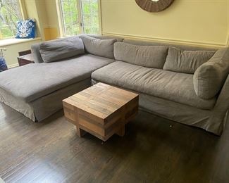 Pottery barn sectional