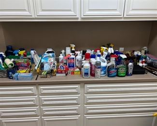Cleaning supplies 