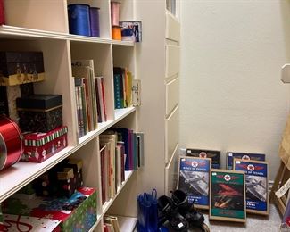 Children’s books, board games, gift wrapping