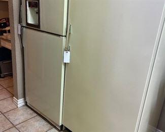 GE fridge/freezer, Whirlpool freezer