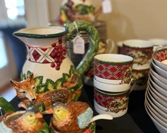 Noritake “Royal Hunt” Christmas items