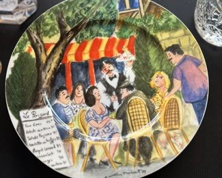 Set of 6 Williams Sonoma dinner plates 