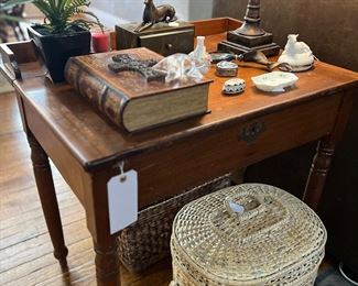 Antique walnut desk 