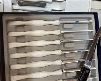 Cutco steak knives and trimmer