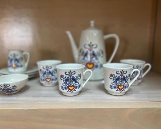 10 piece tea set