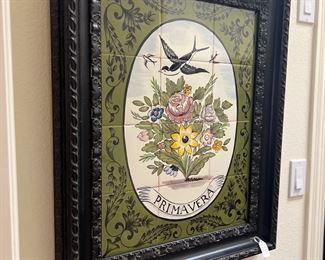 Hand painted Portuguese tiles