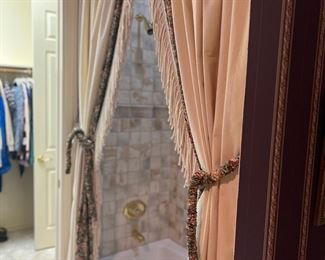 Custom shower curtain