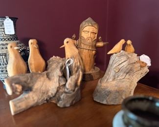 Ben Ortega carvings