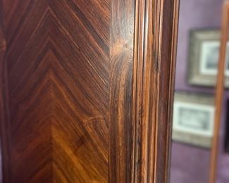 Gorgeous wood on this armoire