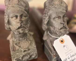 French antique chenets