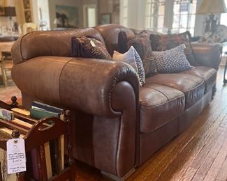 Leather sofa in like new condition