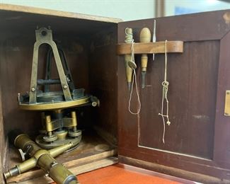 Antique Eugene Dietzgen land surveying tool