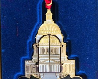 Official 2016 United States Congressional Holiday Ornament The US Capitol