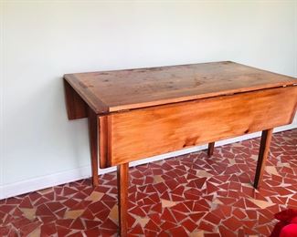 Pine drop leaf  table