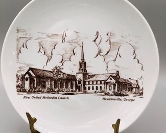 1990 Hawkinsville Methodist Church plate