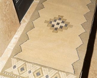 Southwestern Floor Runner approximately 6 1/2' x 1 1/2'