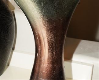 Tapered Bronzed Vase