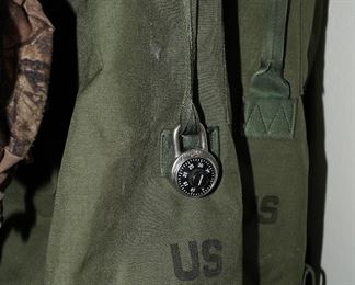 Green US Army Tote Bags